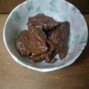 馬肉の甘味噌焼き